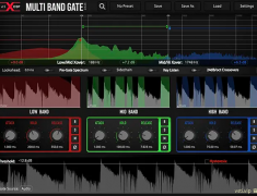 aiXdsp Multiband Gate [WiN] VST,VST3,AAXЧ