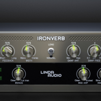 Audiified C Linda Ironverb v1.0.1 VST3, AAX x64һ㷨죬ǳʺκλ󡪡΢Ķ̻쵽г˥ľ޴ͻIronVerbκεطʹáӹġ͵