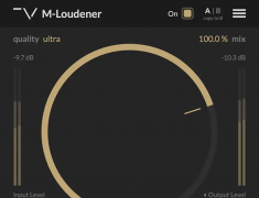 Techivation M-Loudener [WiN] V1.1 ڱֶ̬Χȵͬʱȵռߡ׼ɵΪĿĿռ VST.VST3.AAX