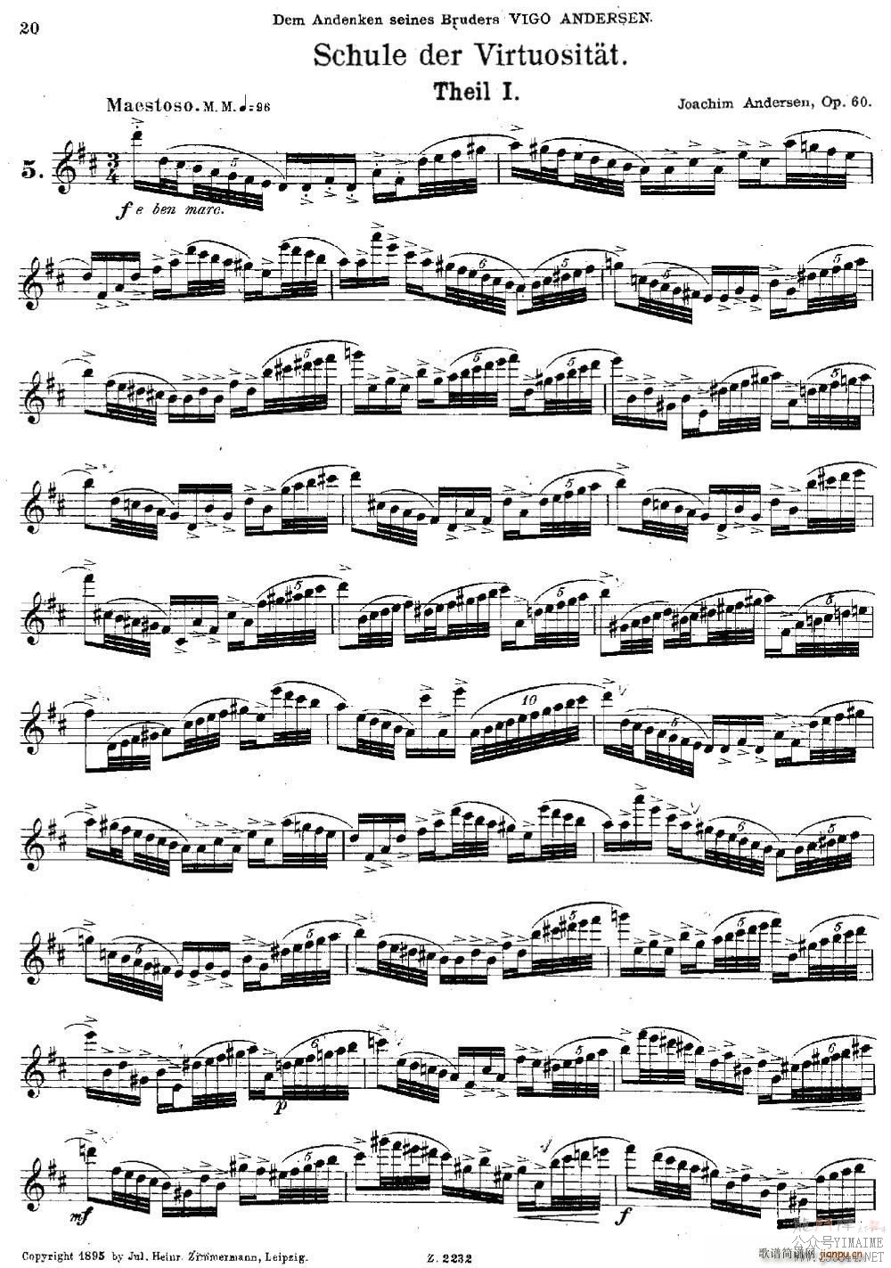 Schule der Virtuosit?t Op 60 5()1