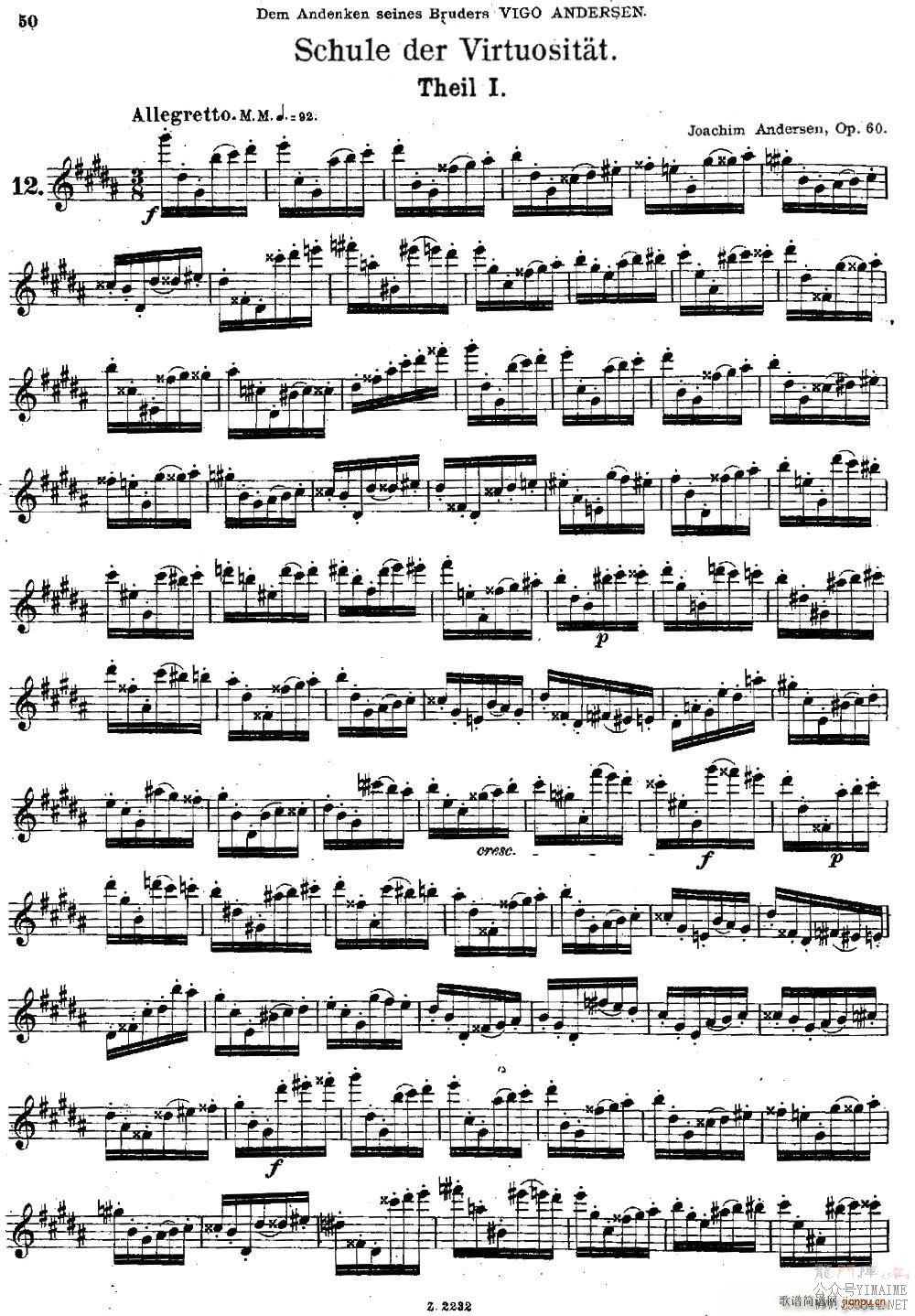 Schule der Virtuosit?t Op 60 12 ()1