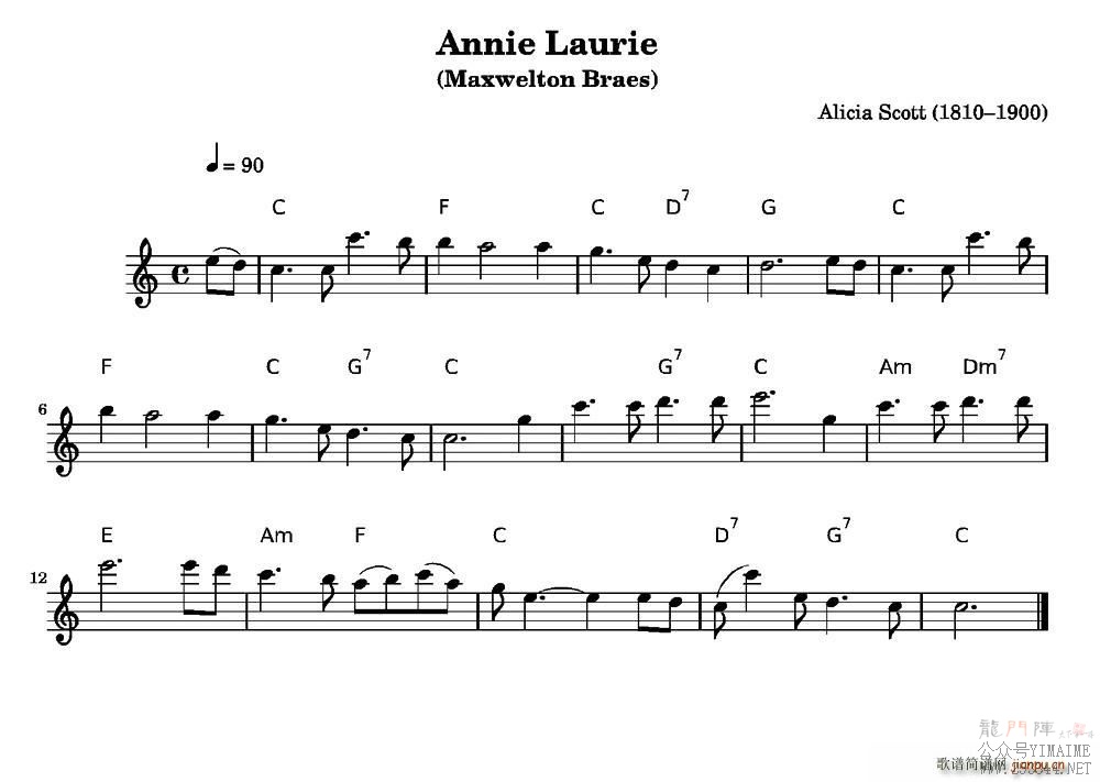  Annie Laurie()1