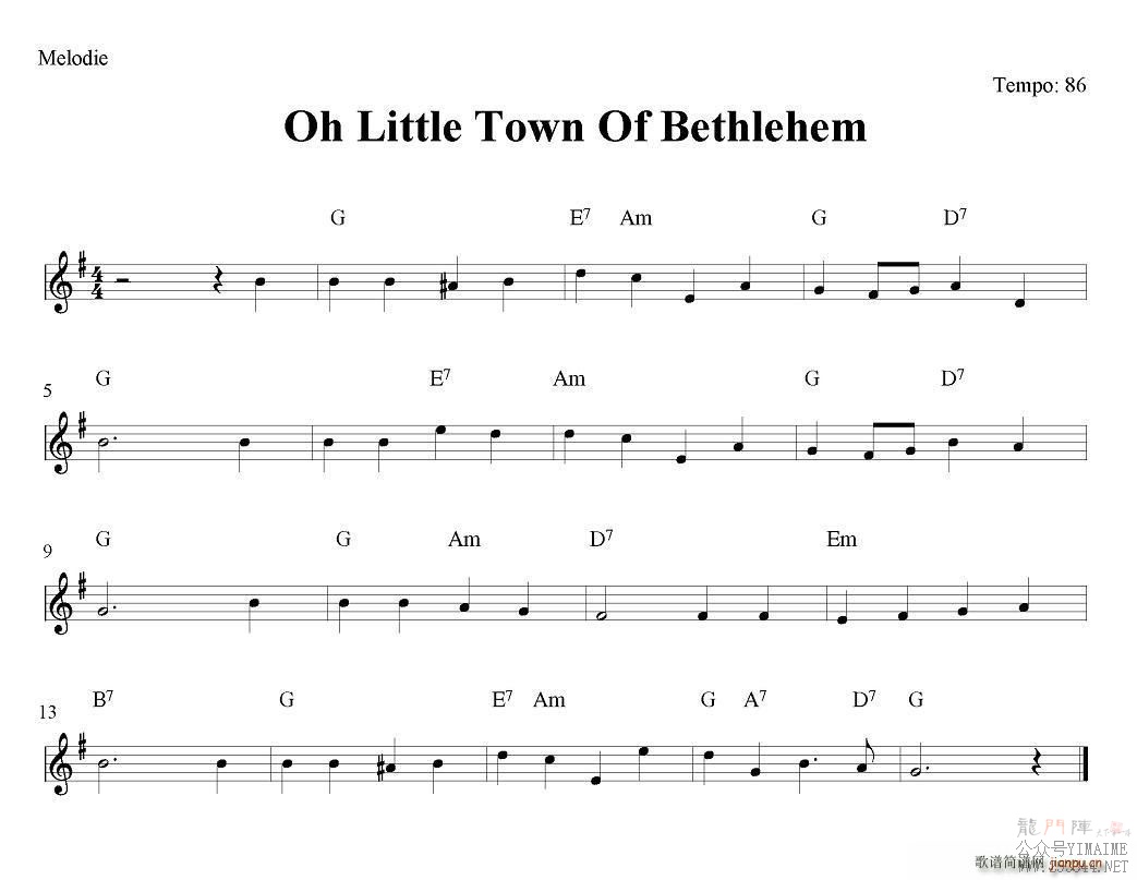 Oh Little Town Of Bethlehem(��������)1
