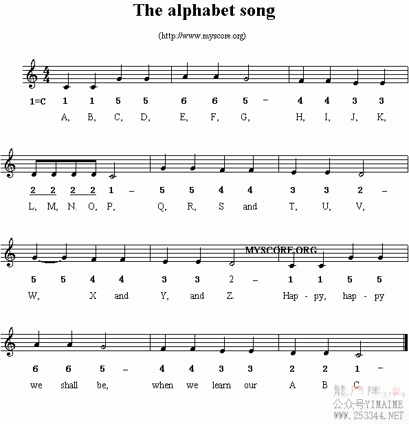 Ӣ�Ķ��裺Thealphabetsong(����)1