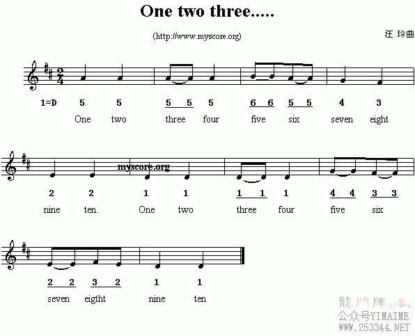 Ӣ�Ķ��裺Onetwothree....(����)1