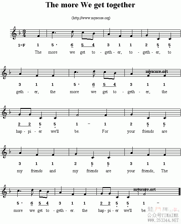 Ӣ�Ķ��裺ThemoreWegettogether(����)1