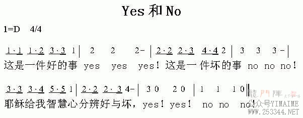 yesno()1