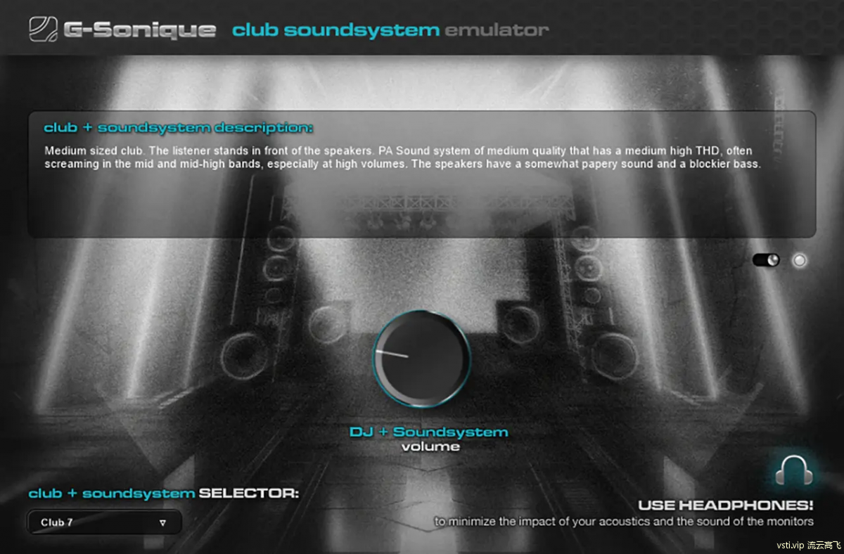 G-Sonique PA Club Soundsystem Emulator 1.0  VST/VSTi [WiN]컷ģϵͳ PAֲϵͳģ˵ٵһ¼ʾ;ֲϵͳ֮Ĳ