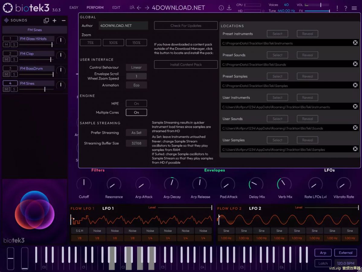 Tracktion Software BioTek 3 Screenshot 5.jpg