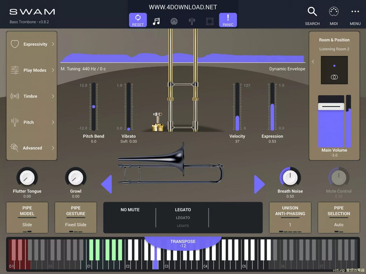 Audio Modeling SWAM Bass Trombone.jpg