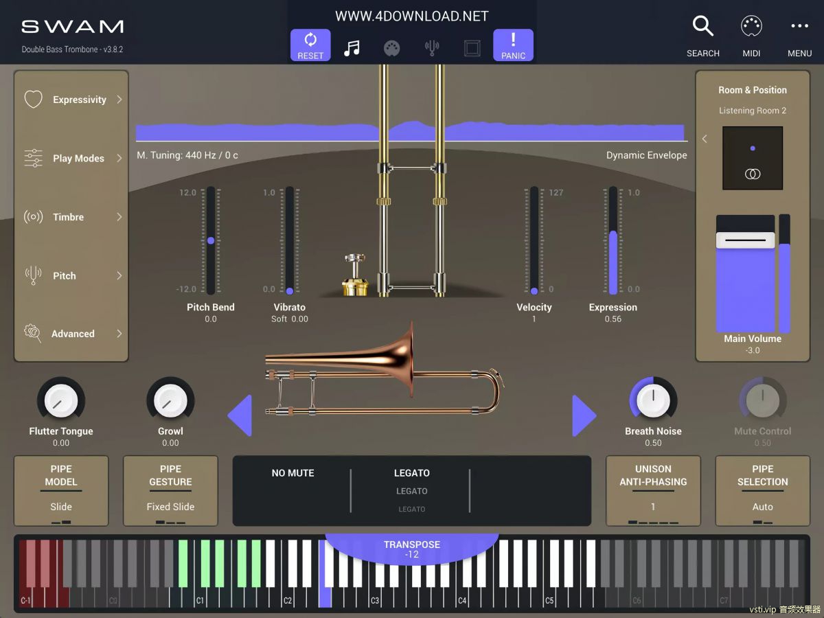 Audio Modeling SWAM Double Bass Trombone.jpg