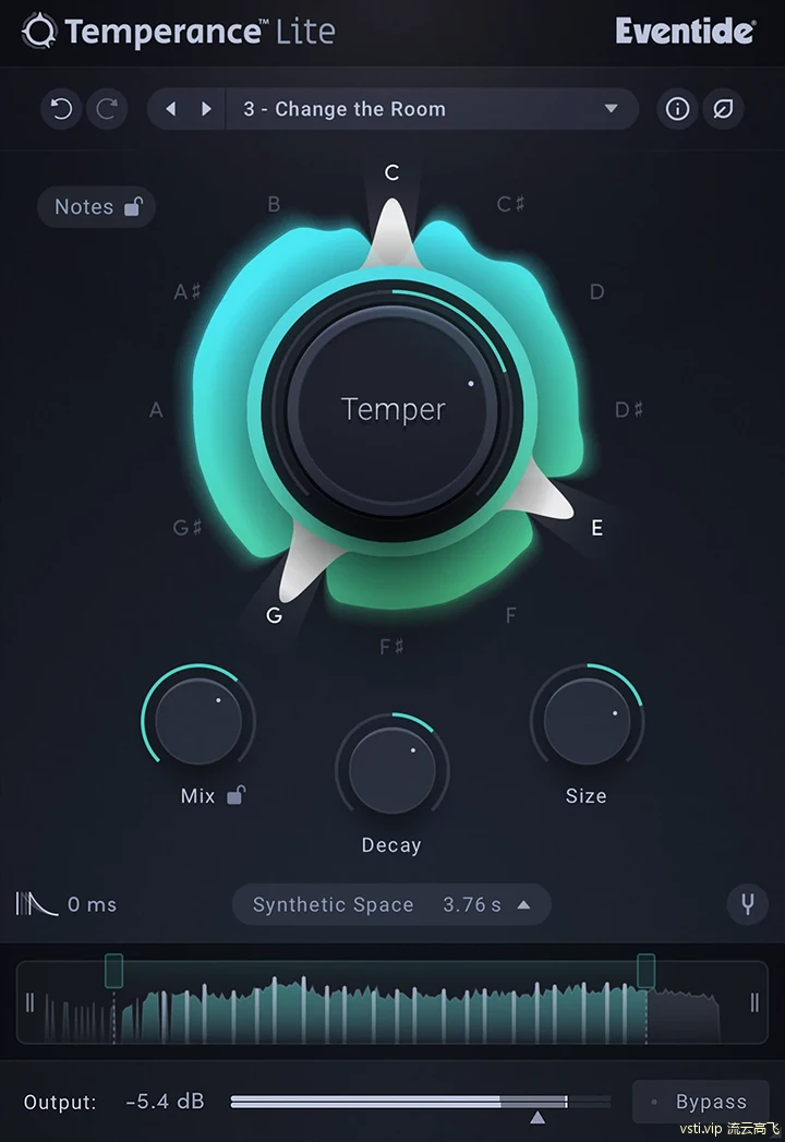Eventide Temperance Lite [WiN-MAC] 1.0.5�����˻��켼������һ�����ṩ��һ�������Χ���·��� VST,VST3,AAX