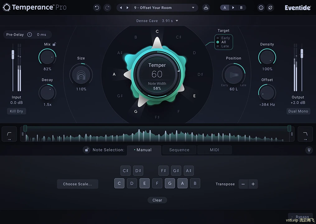 Eventide Temperance Pro1.05 [WiN-MAC] רҵ����Ч������� ����չ�Ŀ��Ƽ������������ʸУ������˶���������29����ȫ����ģ̬�������������缶���� VST,VST3,AAX,WIN64,MAC
