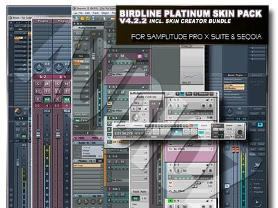 MAGIXƤBirdline Platinum Skin Pack v4.2.2 (for samplitude & seq...