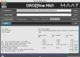 ʵʱDR+R128Ȳmaat digital droffline mkii v2.2.3 [win]