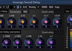 ӳЧVoxengo Sound Delay 1.13 VSTѰЧƵʵʱЧ