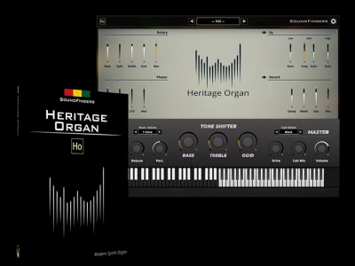 ͳٺϳSoundFingers Heritage Organ V1.0 VST! VST!3 AU! AAX! [WiN-OSX]СɹǿԴ