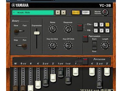 Yamaha YC-3B Tonewheel Organ ַٺϳVSTi3 v1.1.6.15 WiN64
