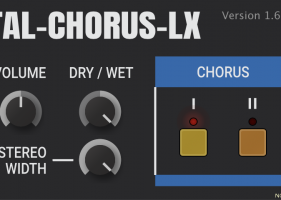 Togu Audio Line TAL-Chorus-LX v1.6.1ϳЧֲ x32 x64 VST VST3 AU AAX WiN MAC LiNUX