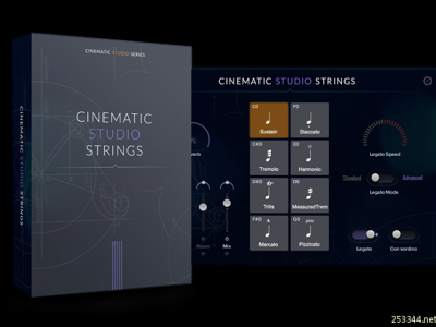 Cinematic Studio Series C Cinematic Studio Strings v1.7 (KONTAKT)ڶӰۺϳ