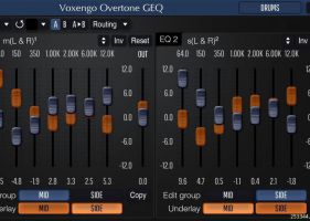 16ƵEQVoxengo Overtone GEQ 1.17 VST,VST3,AU,WIN,MAC 