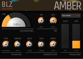 BLZ Audio C Coloured Reverb Pack v1.0.2ʵõĻЧ (Amber, Coral, Mauve) x64 VST3