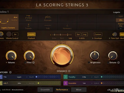 Audiobro LA Scoring Strings 3 [KONTAKT] LASS 3ֿ