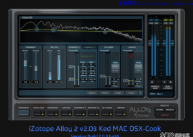 iZotope Alloy 2 v2.03 Ked MAC OSX-Cook AU-VST-VST3-RTAS|32+64 BitϽĸ